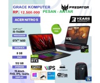 Acer Nitro AN515- 57  - core i5 11300H | ram 8gb | 512gb ssd | VGA GTX 1650 : 4gb | 15,6" FHD